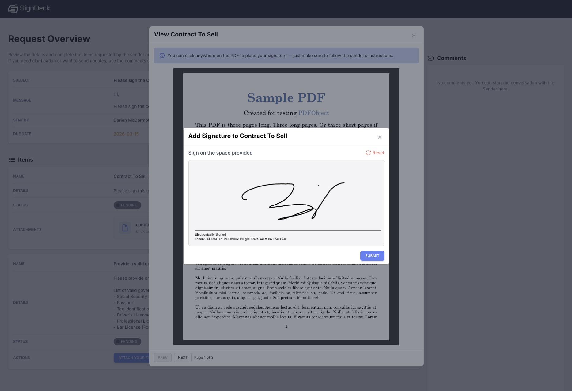 E-Signature